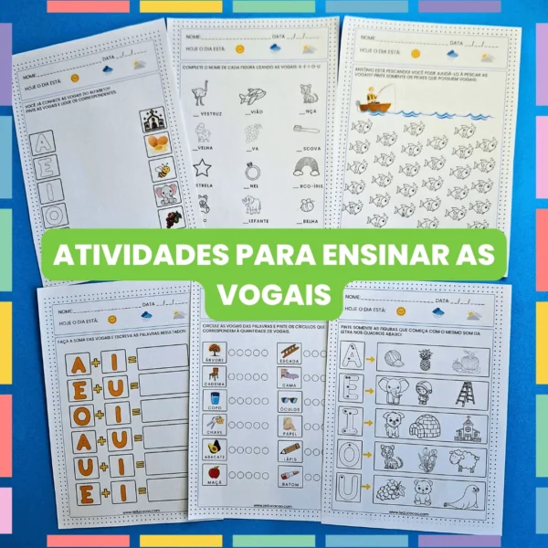 Aprendendo-as-Vogais-Atividades-da-Apostila-2-atividades-para-ensinar-as-vogais-Atividades-de-Alfabetizacao-Foto-caseira