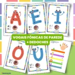 Aprendendo-as-Vogais-Atividades-da-Apostila-2-vogais-fonicas-de-parede-dedoches-Imagem-Digital-Atividades-de-Alfabetizacao