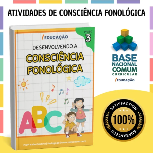 Desenvolvendo-a-Consciencia-Fonologica-Atividades-da-Apostila-3-Capa-Digital-Atividades-de-Alfabetizacao